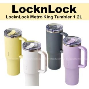 [LocknLock] LocknLock Metro King Tumbler 1.2L (งาช้าง / ม่วง / เหลือง / เทา)