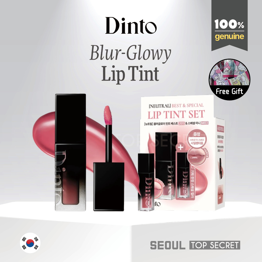 [Dinto] (Best Tint & Special Mini Tint) Blur Glowy Lip Tint 3.5g + Mini Lip Tint