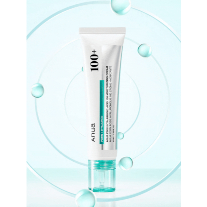 [Anua] PDRN Hyaluron 100 Moisturizing Cream 60ml(1pc) | มอยส์เจอร์ความชุ่มชื้นล้ําลึก 100 ชั่วโมง อวบอ้วน เค-บิวตี้