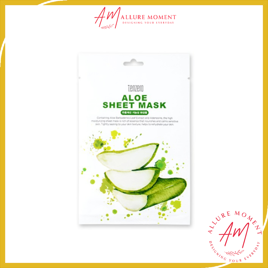 [Tenzero] มาส์กว่านหางจระเข้ – 10 แผ่น