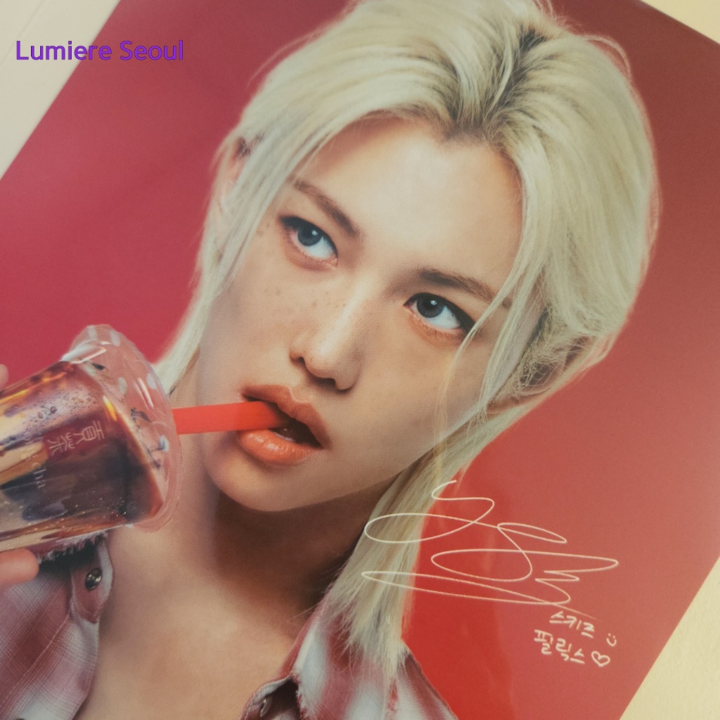 Stray Kids Felix Gong cha Mini Poster (1521cm)