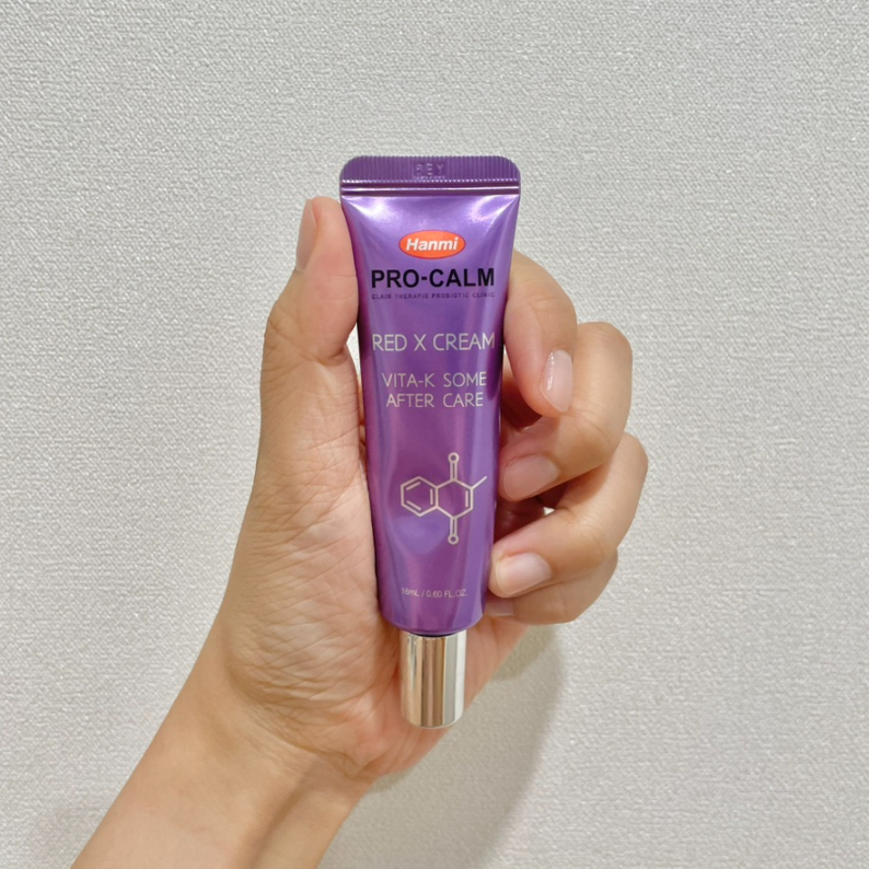[Hanmi] Pro-Calm Red X Cream 18ml – วิตามินซี 3%, Dark Circle Care & Puffiness Soothing After-Care - รูปที่ 3