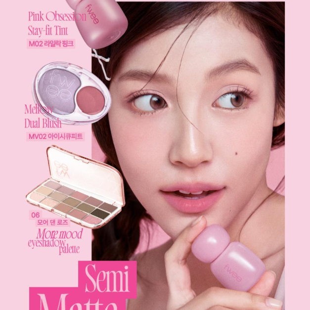 [FWEE] Pink Obsession Stay Fit Lip Tint 3.8g 20colors Semi Matte/ Semi Glow จากเกาหลี