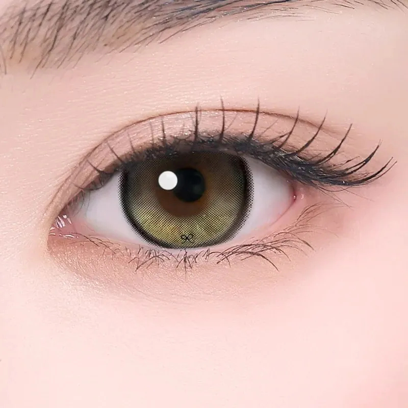 I-SHA Reborn 1 Day OliveDaily ซิลิโคนสีแบบใช้แล้วทิ้ง Hydrogel คอนแทคเลนส์10pcs