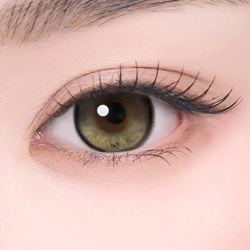 I-SHA Reborn 1 Day OliveDaily ซิลิโคนสีแบบใช้แล้วทิ้ง Hydrogel คอนแทคเลนส์10pcs