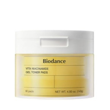 [Biodance] Vita Niacinamide Gel Toner Pad (60pads)