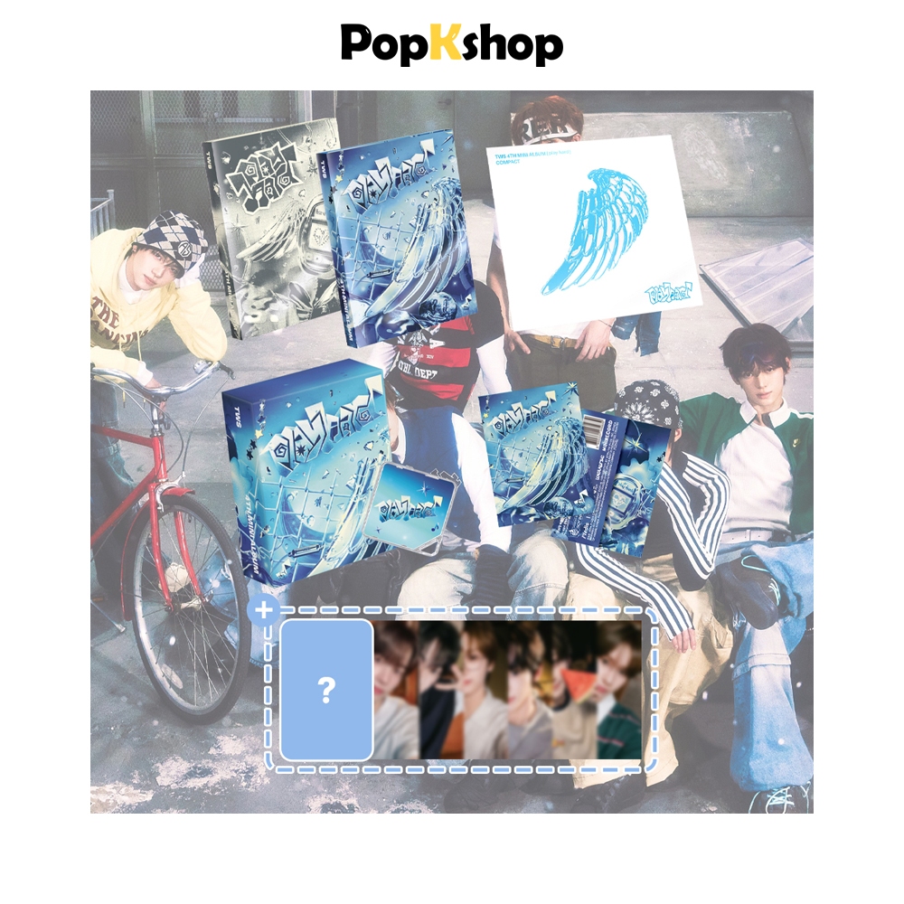 [ของแถม] TWS 4th Mini Album [ play hard ] STANDARD / COMPACT / KiT / Weverse Albums Ver