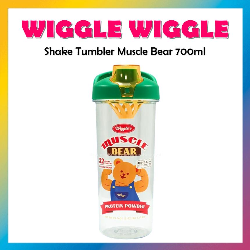[WIGGLE WIGGLE] Shake Tumbler Muscle Bear 700ml