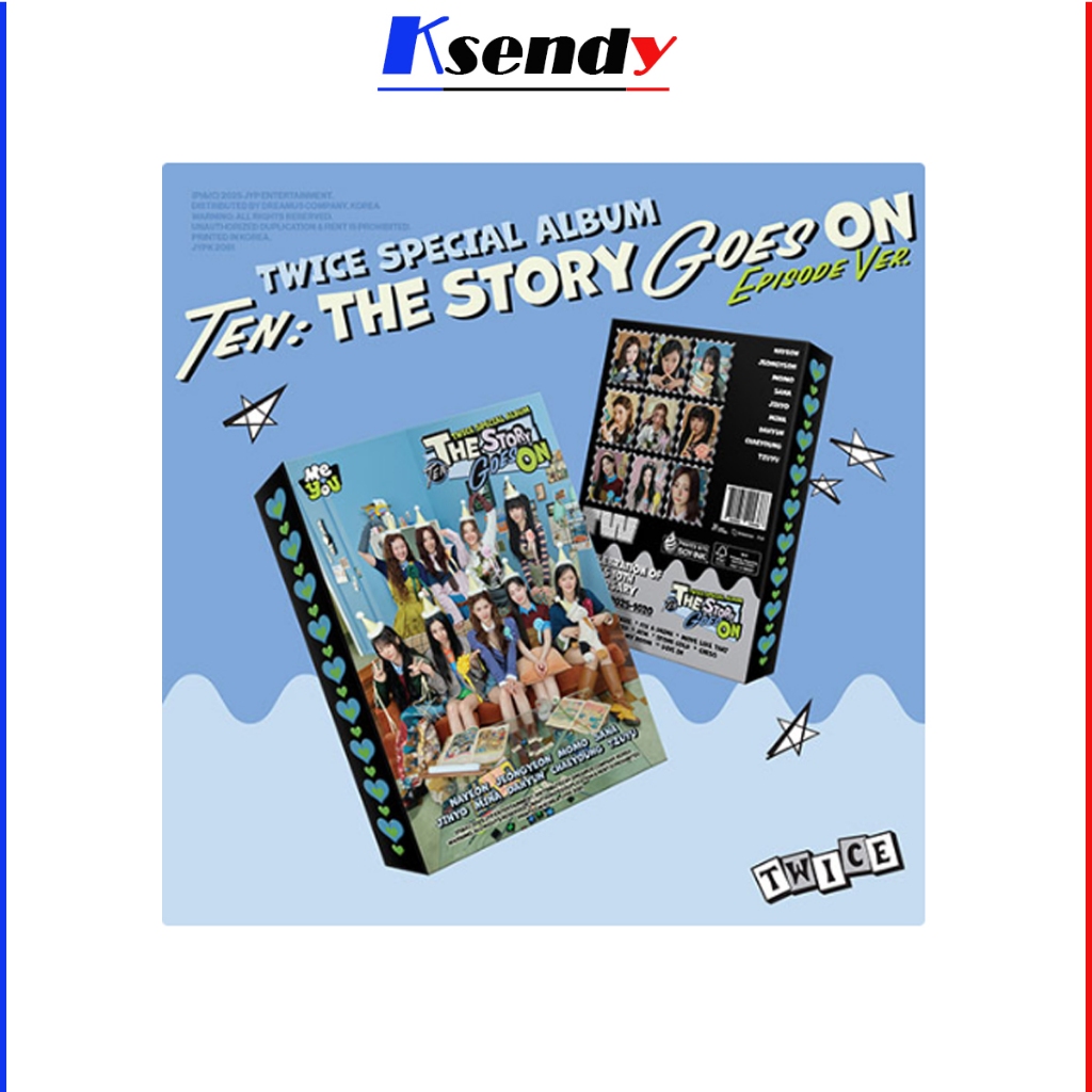 TWICE Special Album [ TEN: The Story Goes On ] EPISODE Ver.
