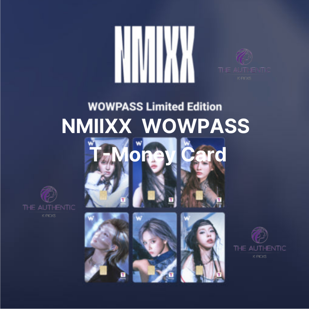 [ NMIXX ] การ์ดเติมเงิน WOWPASS อย่างเป็นทางการ