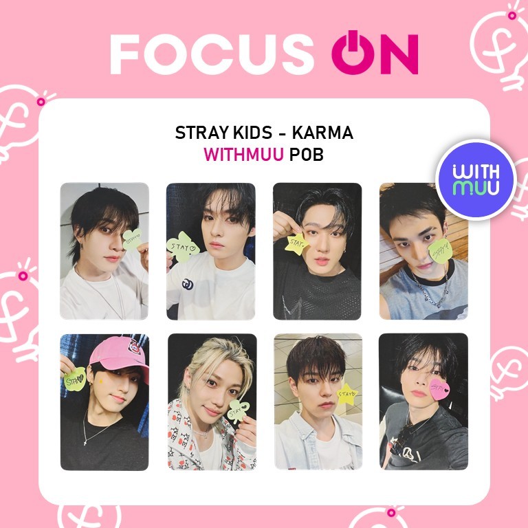 STRAYKIDS POB KARMA WITHMUU PHOTOCARD