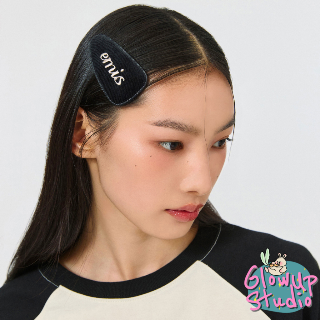 EMIS Corduroy กิ๊บติดผมกว้าง