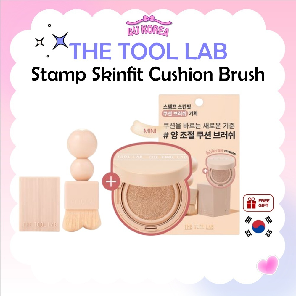 (+มินิคุชชั่น 5g) THE TOOL LAB Stamp Skinfit Cushion Brush / K-BEAUTY