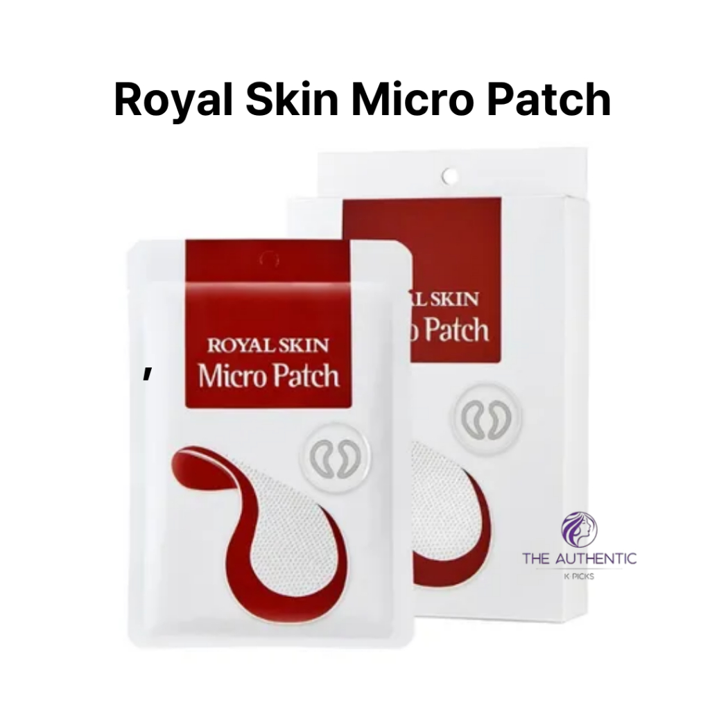 [ Royal Skin ] Micro Needle Patch สําหรับบริเวณรอบดวงตา Treatment 2 EA in 1Pack