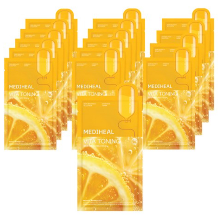 Mediheal Vita Toning Essence Mask Pack 20ml 15 แพ็ค