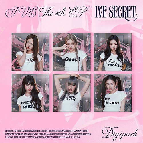 IVE - 4th EP [IVE SECRET] [Digipack Ver.]