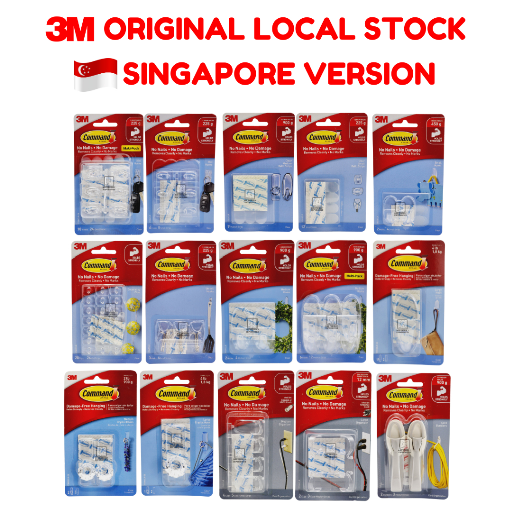 3M Command ตะขอใส ที่เก็บสายไฟ