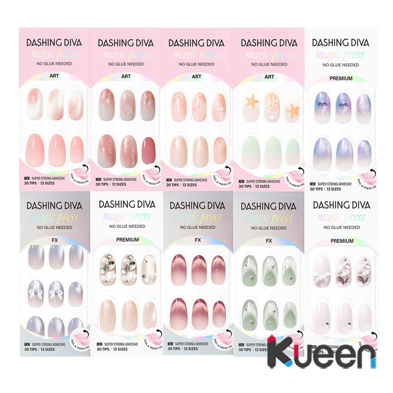 ❤️ขาย❤️[Dashing Diva] Salon Choice Collection Magic press / จัดส่งจากกรุงเทพ