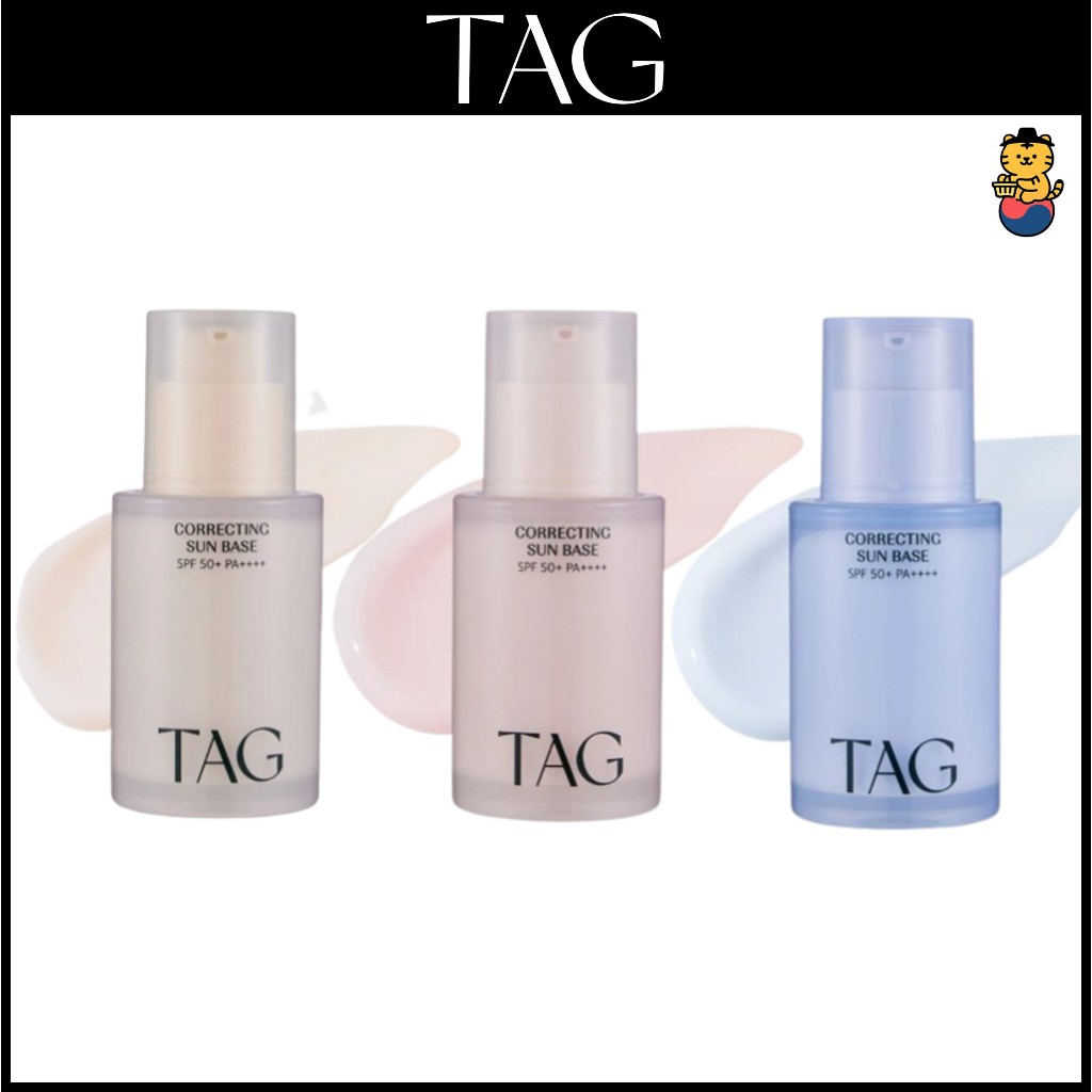 [TAG] Correcting Sun Base 3Colors/SPF50+ PA++++/TOUCH A GLEAM TAG
