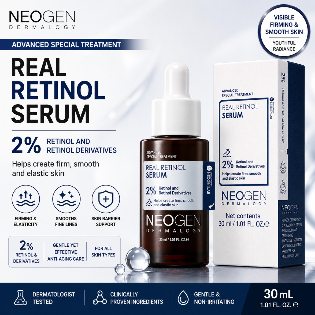 [Neogen] Real Retinol Serum 30mL / K-BEAUTY