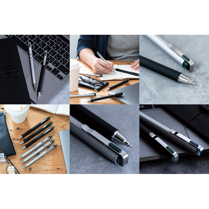 Sakura knock-type Ballsign iD Plus Gel Pen 0.4 / 0.5mm Simple Good Design - รูปที่ 5