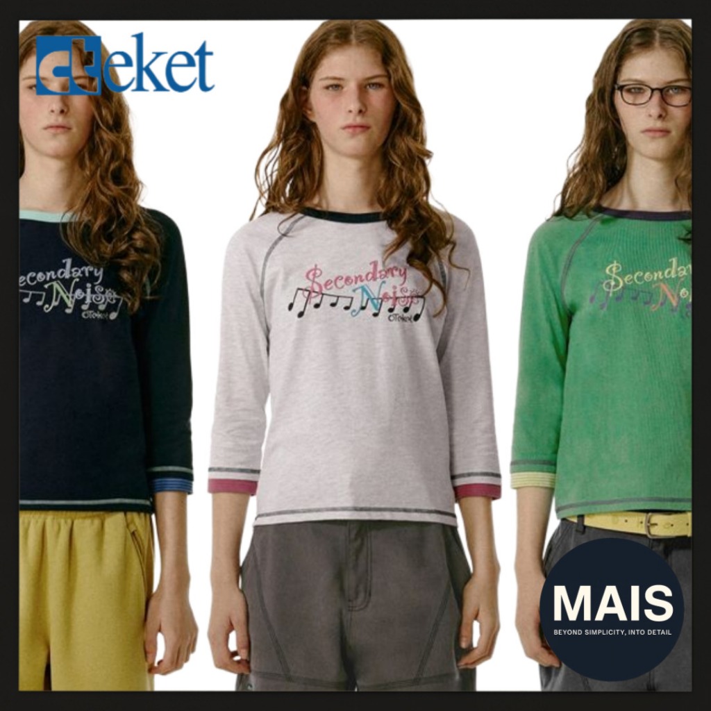 [TEKET] Flow Note L/S Tee / 3 สี