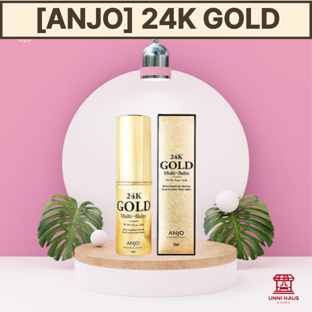 [Anjo] Professional 24K Gold Multi Balm 9g