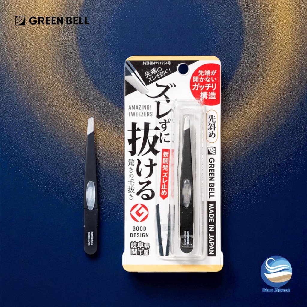 Green Bell Amazing Tweezers GT-231 GT-233 GT-235 GT-236/แหนบญี่ปุ่น/ถอนขนแม่นยำ/Seki Japan