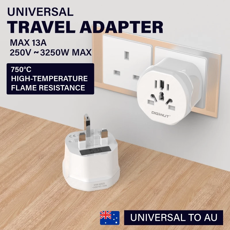 Gadget Mix Diginut อะแดปเตอร์ UK UA-20 / US UA-21 / AU UA-22 / EU UA-23 thumbnail 6