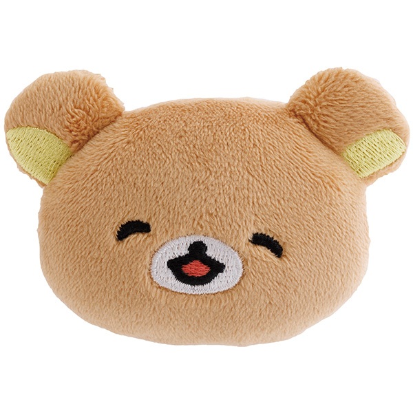 Ready Stock / Rilakkuma Yuruyuru Pokapoka Store Limited Plush Badge – Japan Exclusive San-X Official