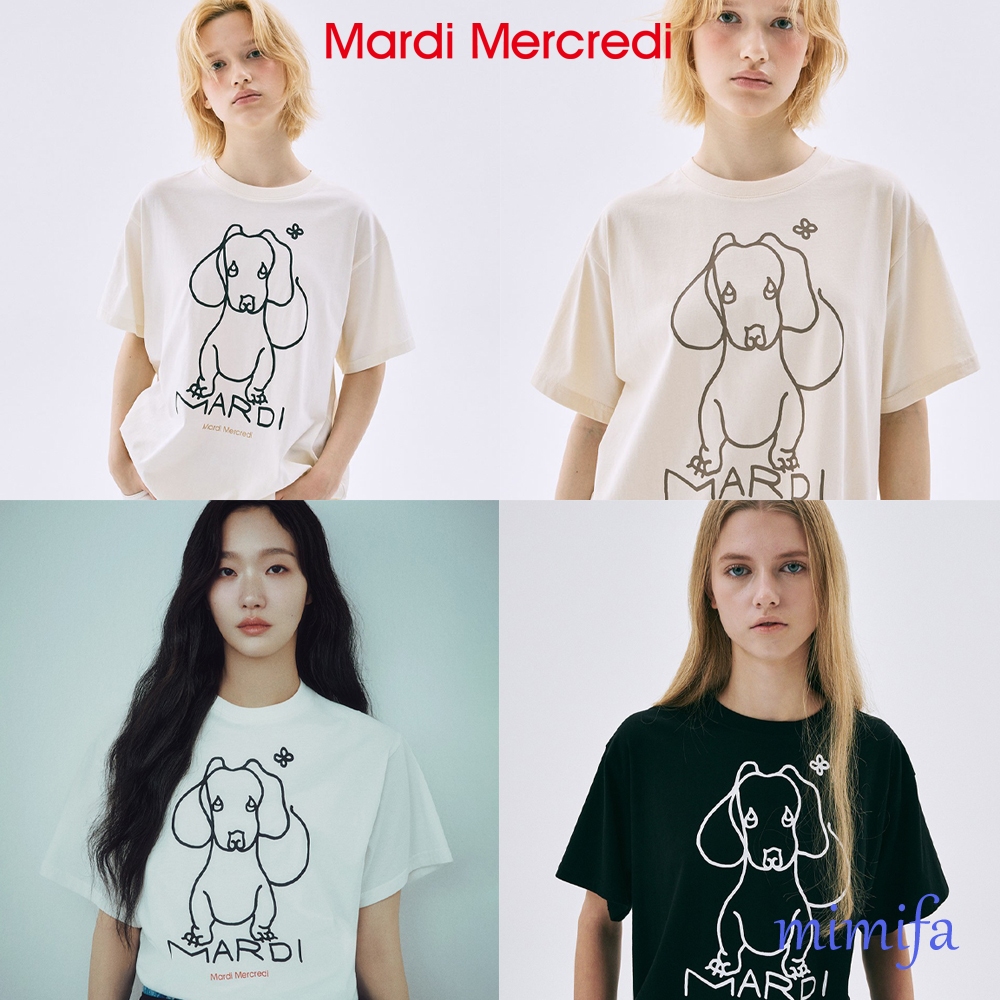 [MARDI Mercredi] เสื้อยืดแขนสั้น TSHIRT DDANJI CH.02