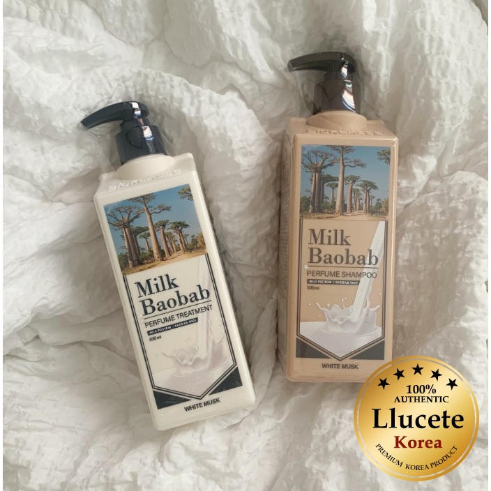 Milk Baobab Perfume Shampoo White Musk / Treatment White Musk 500ml