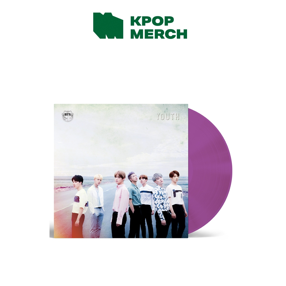 BTS - Youth Clear Purple color Vinyl LP