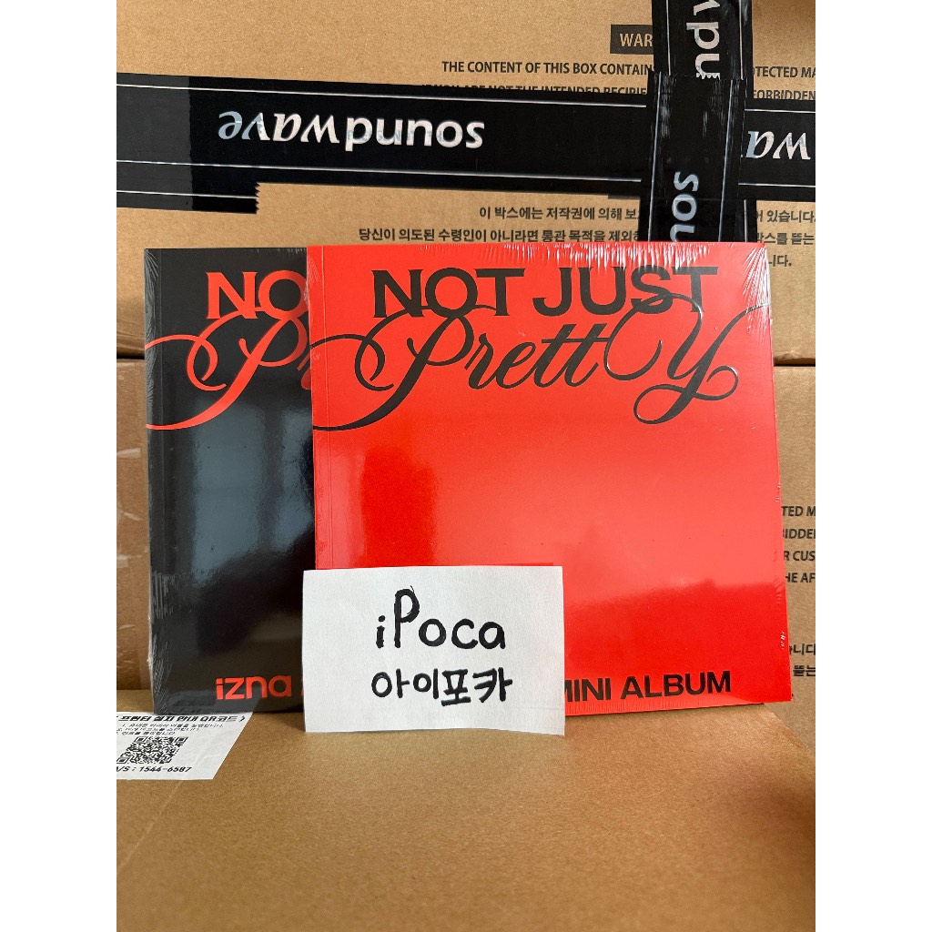 IZNA 2nd MINI ALBUM NOT JUST PRETTY PHOTOBOOK VERSION