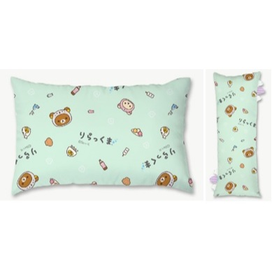 หมอน ze mint rilakkuma TENCEL ️ Hypoallergenic OEKO-TEX รับรองป้องกันไรฝุ่น ป้องกันแบคทีเรีย
