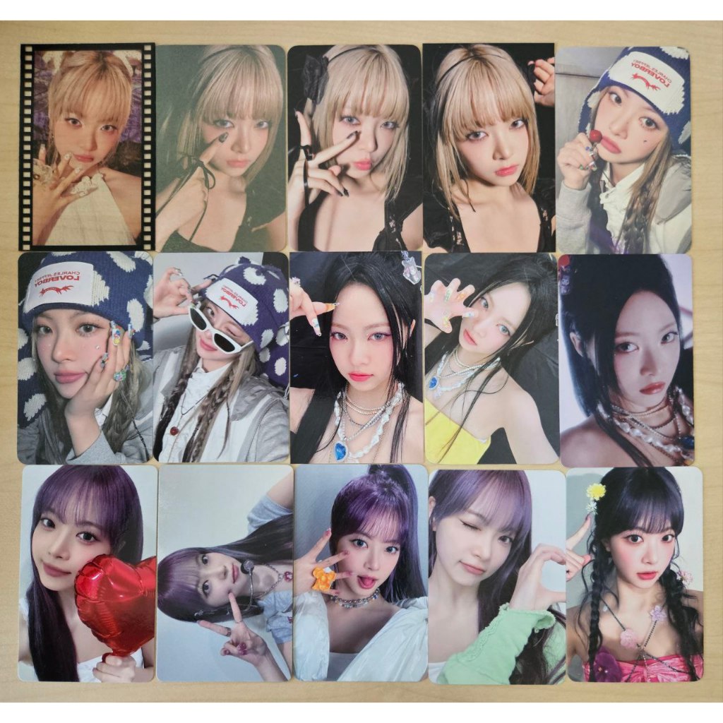 [SG ในสต็อก] LE SSERAFIM Eunchae easy pub benefit photocards lsfm น้อยลง