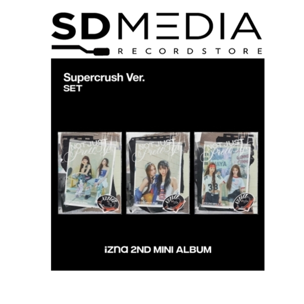 izna  2nd Mini Album - ﻿Not Just Pretty (﻿POSTERBOOK Ver.)