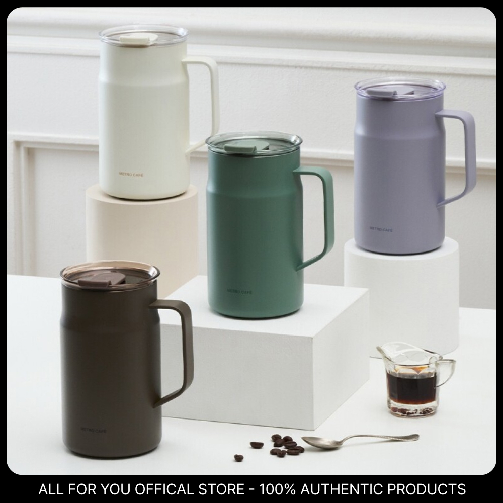 [LOCKNLOCK] Metro Cafe Mug แก้วเซรามิค 600ml