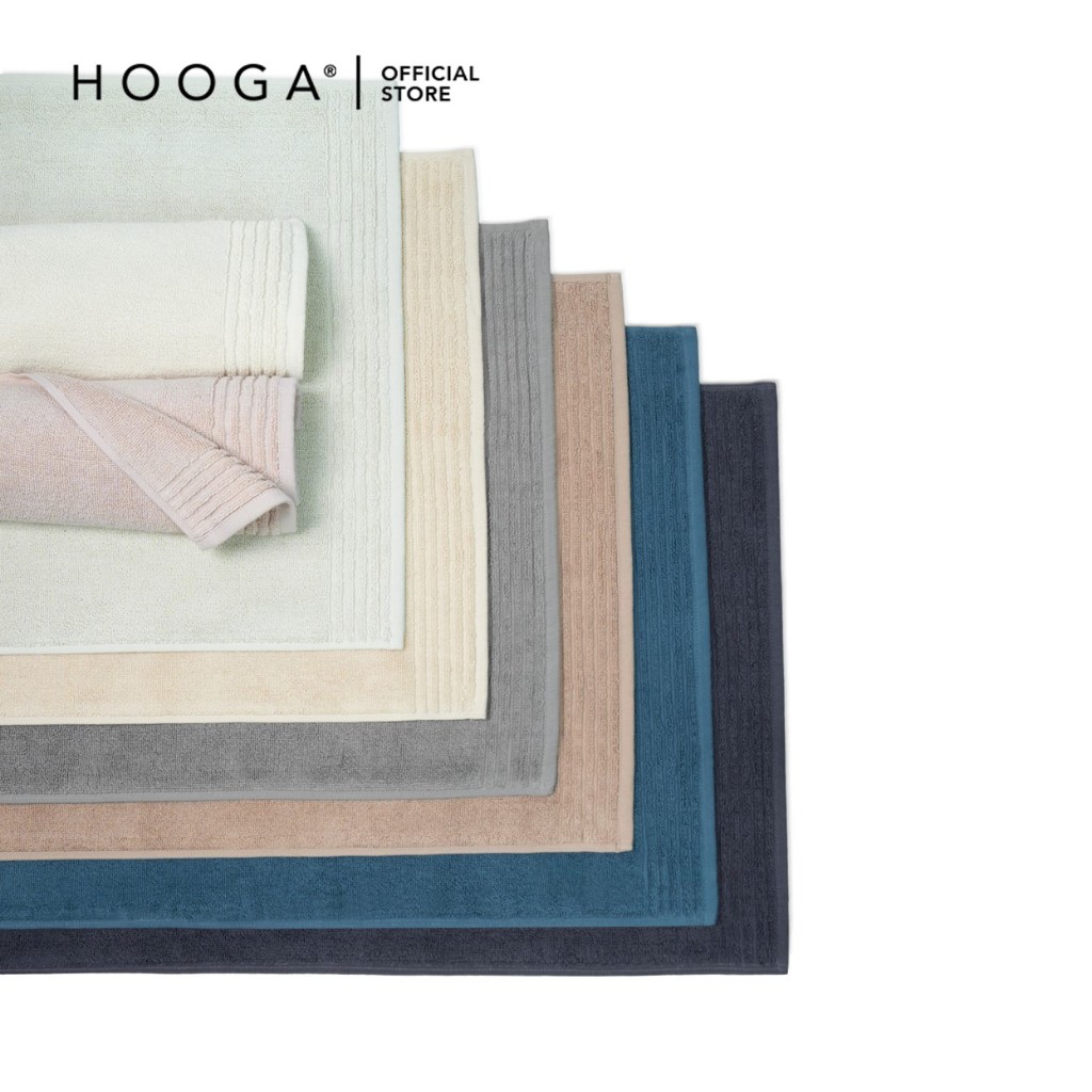 Hooga Chloe Cotton Bath Mat