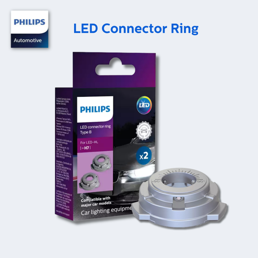 Philips LED Connector แหวน H7 (คู่)