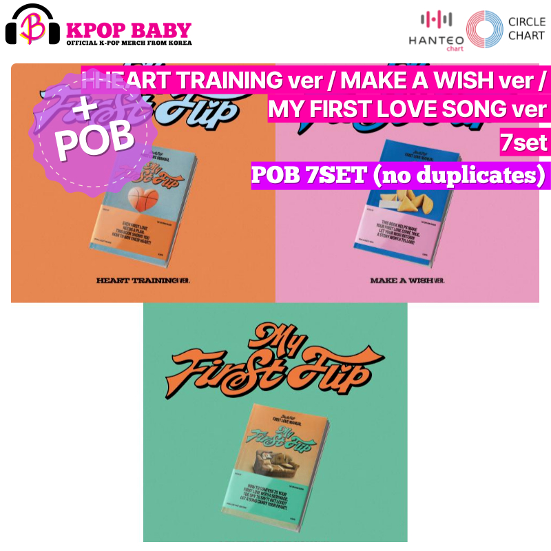 7SET (Photobook ver.) KickFlip Album [My First Flip] (POB)