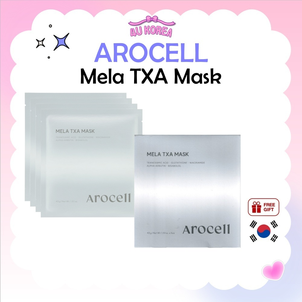 AROCELL Mela TXA Mask 43g 1P หรือ 4P / K-BEAUTY