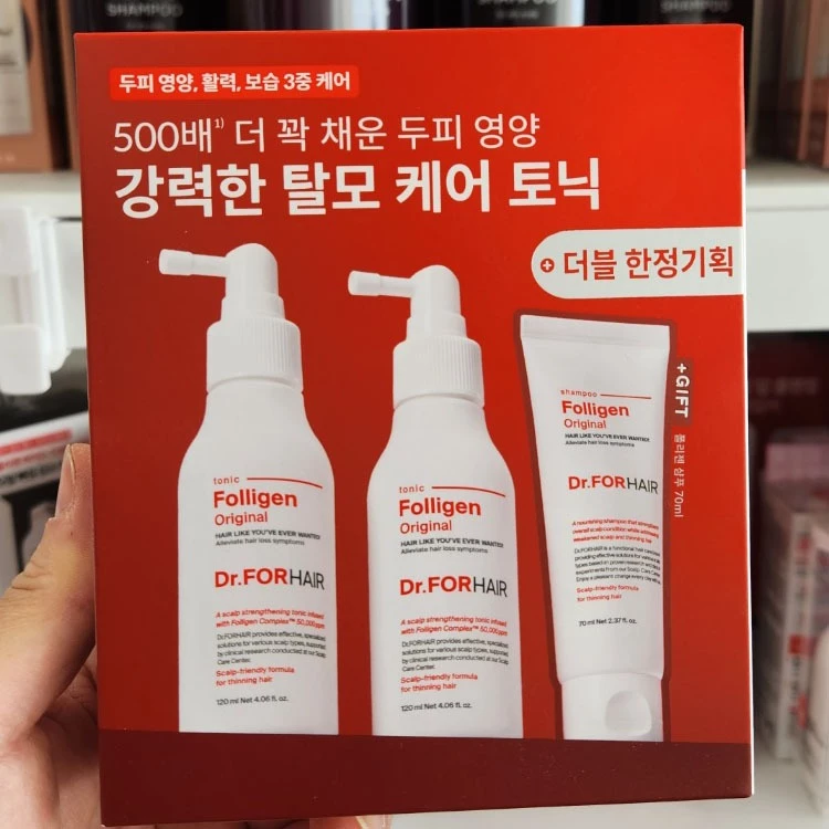 Dr.FORHAIR Folligen Tonic 120ml แพ็คคู่ thumbnail 5