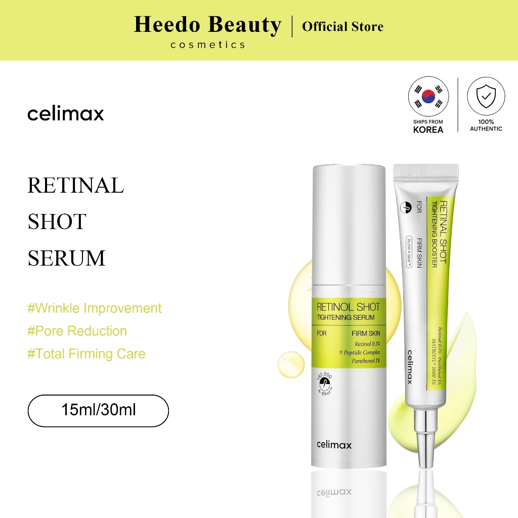 Celimax THE-A Retinal Shot Tightening Booster & Retinol Serum