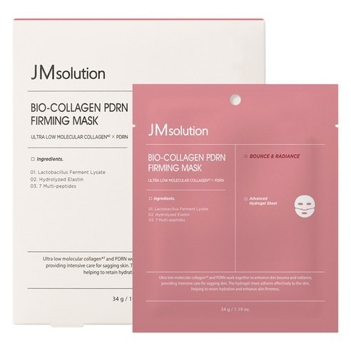 [ผลิตในเกาหลี] JMsolution Bio-Collagen PDRN Firming Mask 4 แผ่น
