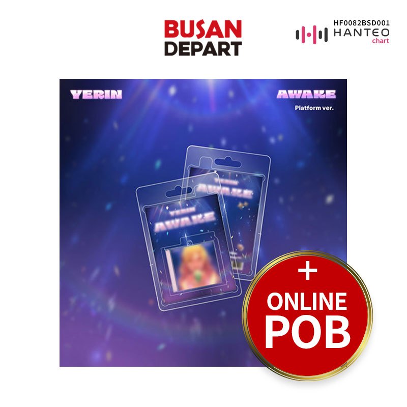 [ONLINE POB]YERIN (GFRIEND) The 1st Single Album [Awake] (Platform ver.)