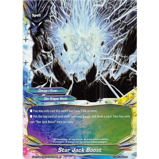 English Buddyfigh tStar Jack Boost - X-BT02A-SS02/0033EN - C ฟอยล์