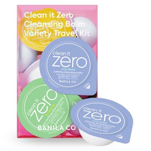 BANILA CO Clean It Zero Cleansing Balm Travel Kit 3ml 16ea(3 ประเภท)