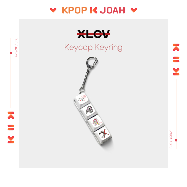 (KEYCAP KEYRING) XLOV 2025 2ND FAN FANMEETING [CLOXE 2U] MD (13th Oct.2025)