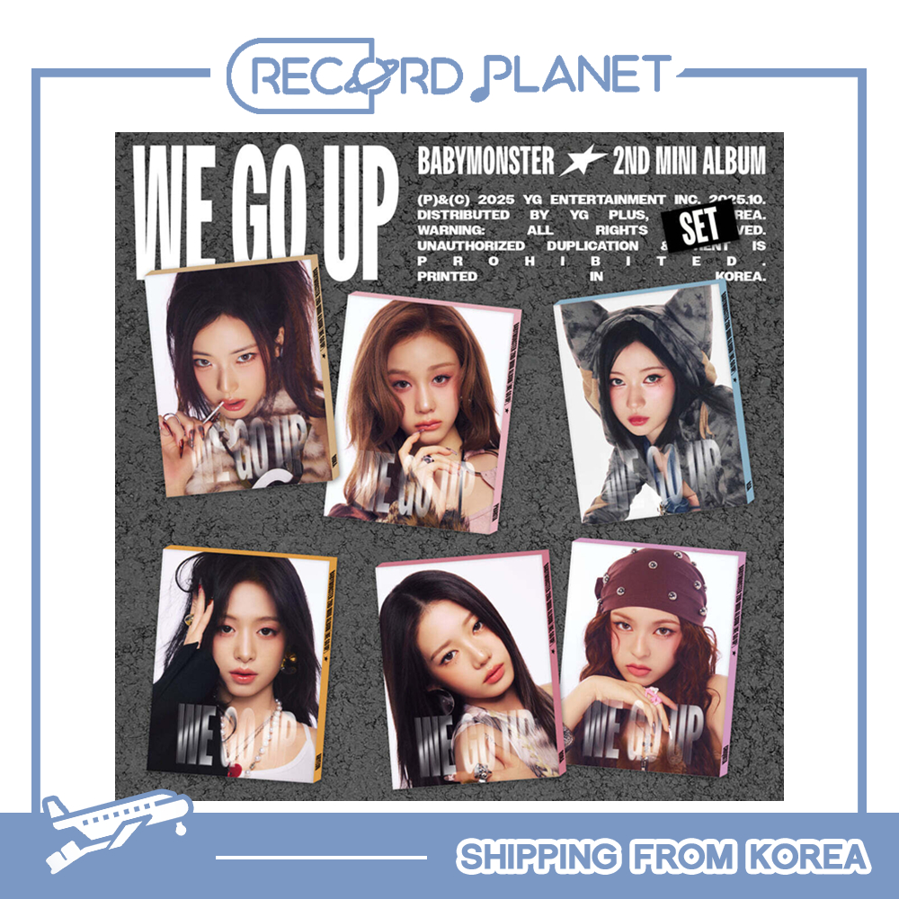 BABYMONSTER 2nd MINI ALBUM [WE GO UP] PATTERN Ver.